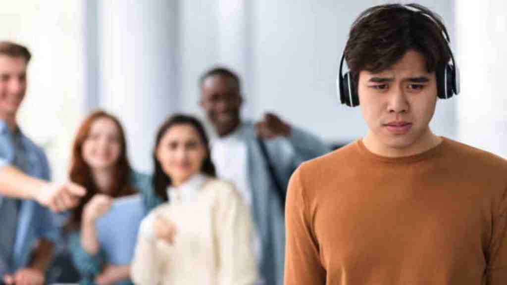 Denying one's own feelings