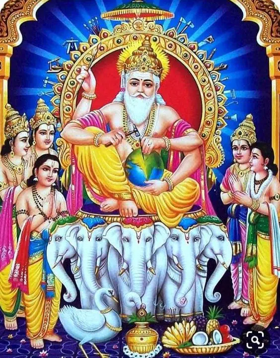Good Morning Vishwakarma Puja Image