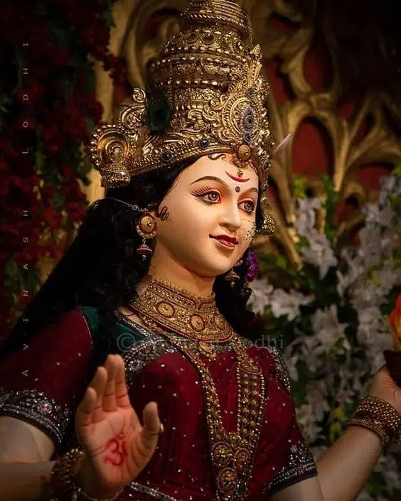 Mata Rani Navratri Pooja Wallpaper