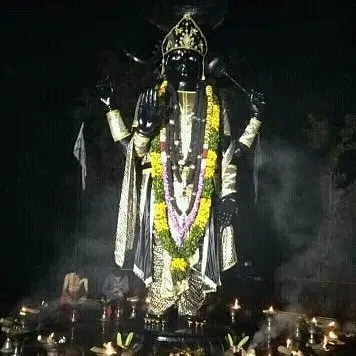 Shani Dev Black Photo HD Pooja