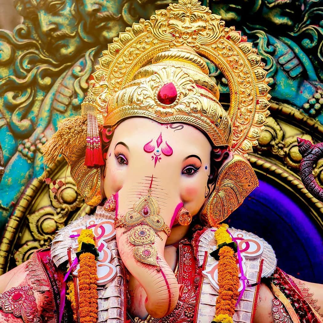Face Ganpati Bappa HD Pic