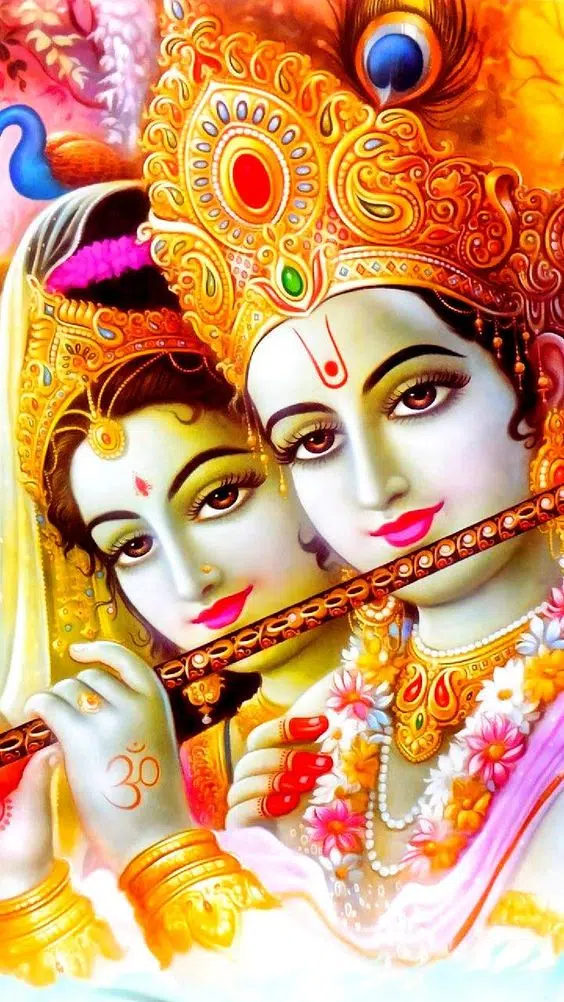 Radha Krishna Love Couple