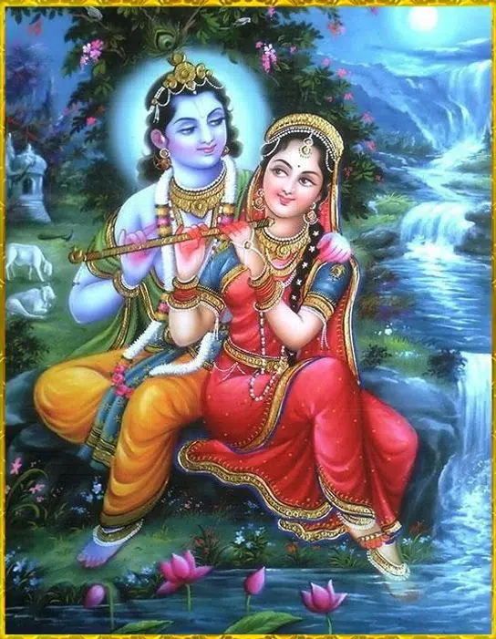 Beautiful Photo of Radha Krishna