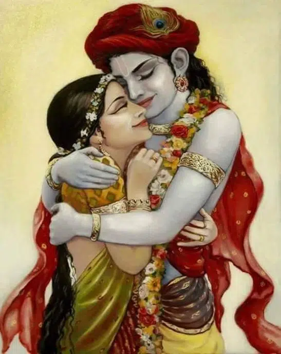 Lovely Radha Krishna Wallpaper