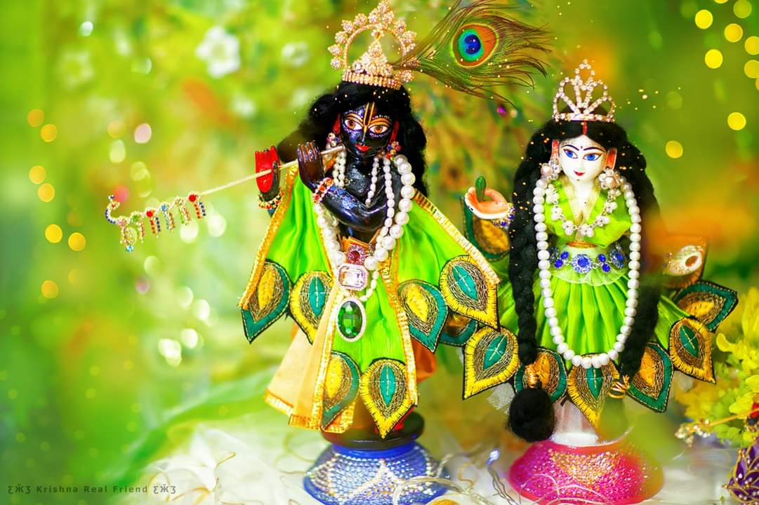 Radha Krishna Ji Wallpaper, Black Radha Krishna