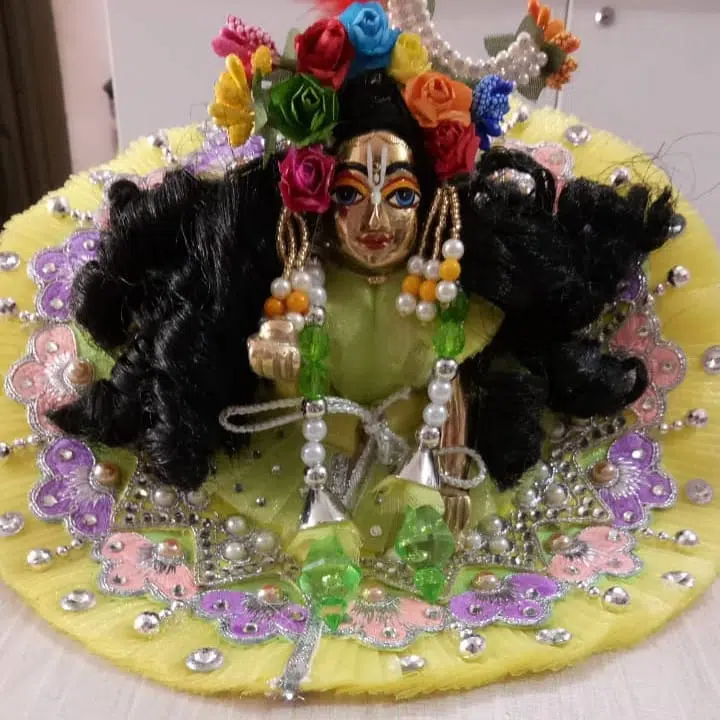 Cute Little Laddu Gopal HD Photo Dress Beautiful
